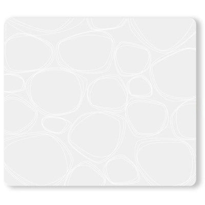 Placemat : Pebbles - White