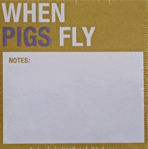 Knock Knock Note Pad - When Pigs Fly