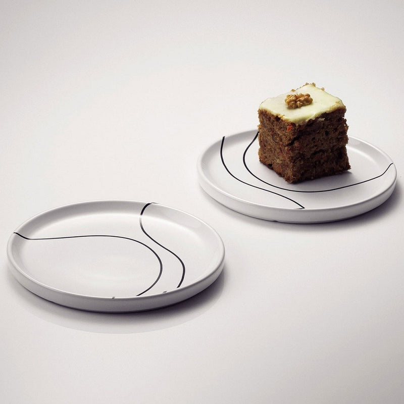 Menu Black Contour Side Plates (set of 2)