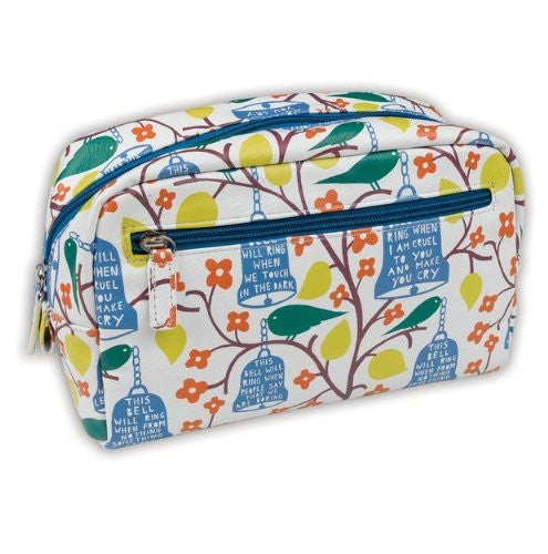 Wild & Wolf Rob Ryan Faux Leather Wash Bag