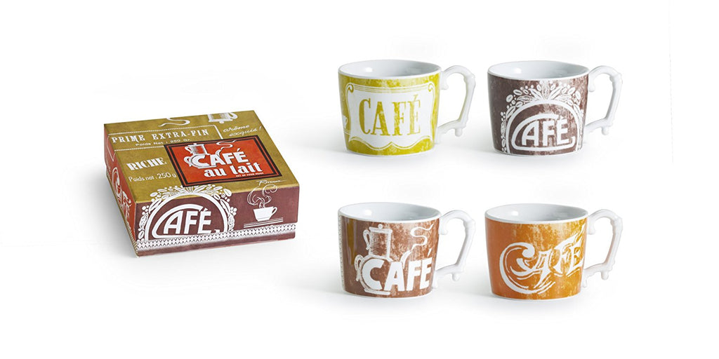 Rosanna Café Au Lait Mugs