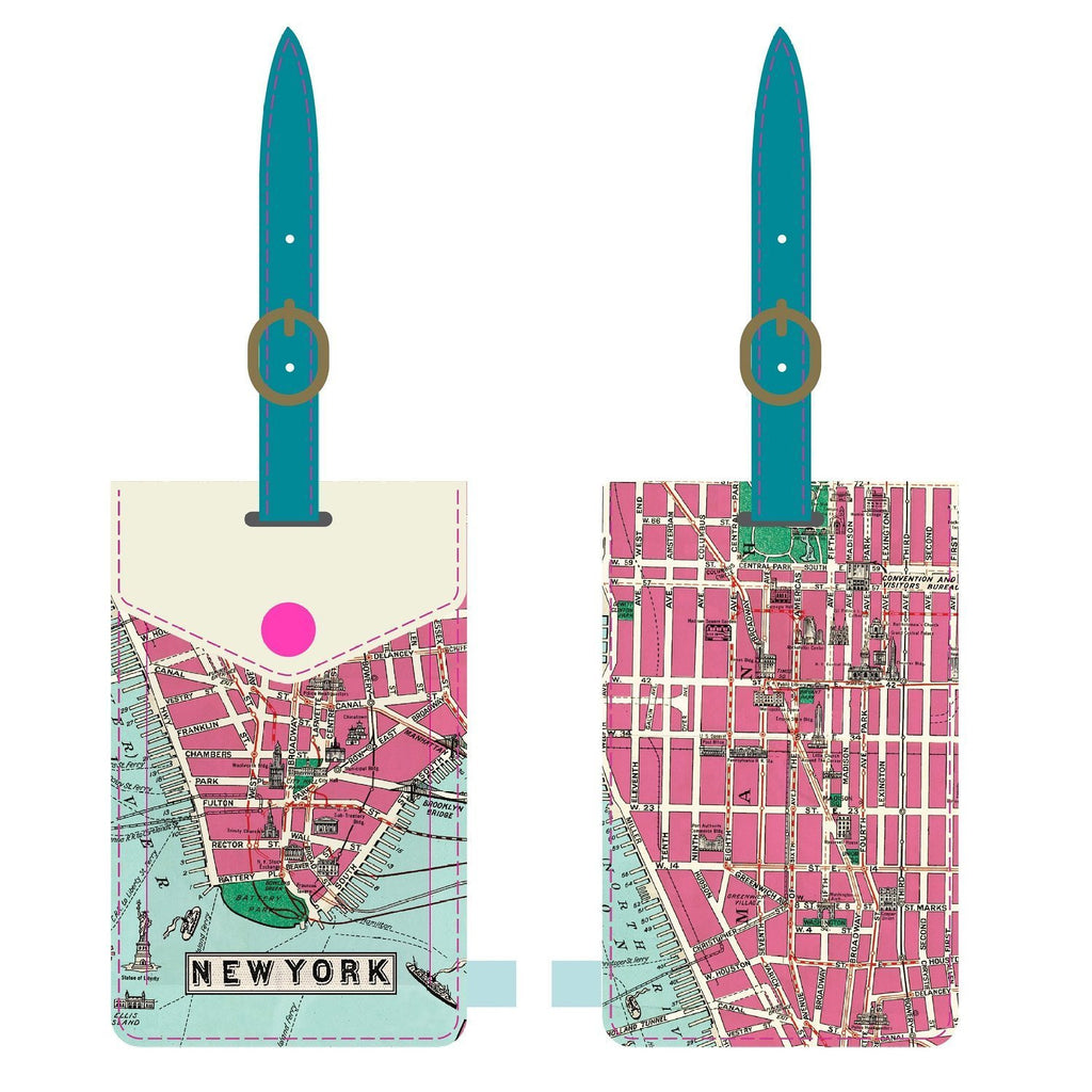 Wild & Wolf New York Luggage Tag