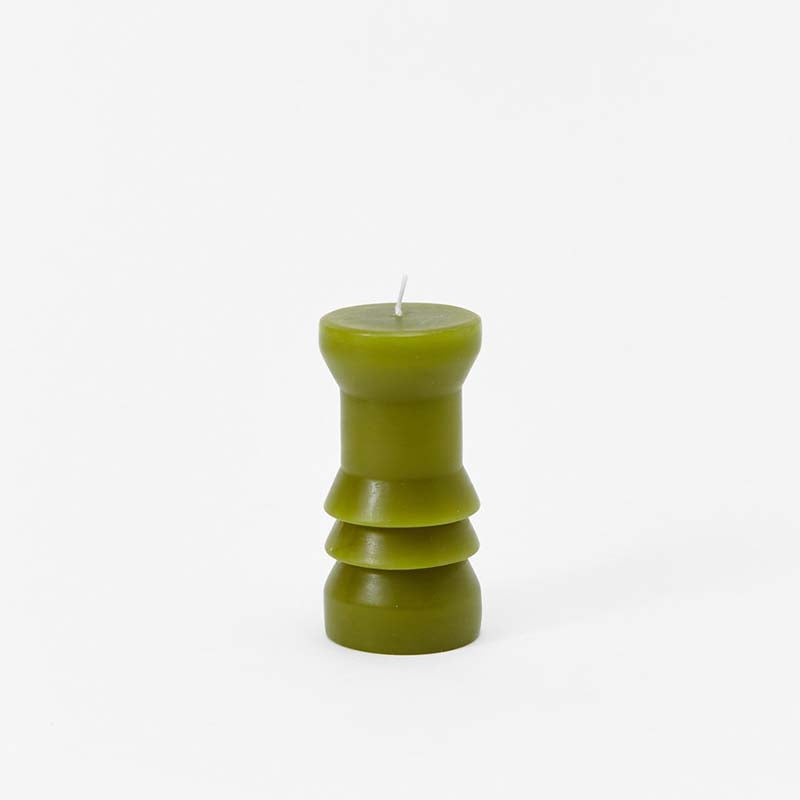 Areaware Totem Candles - Moss