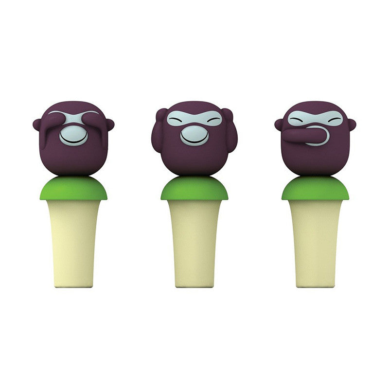 Alessi "Banana Boys" Bottle Stoppers