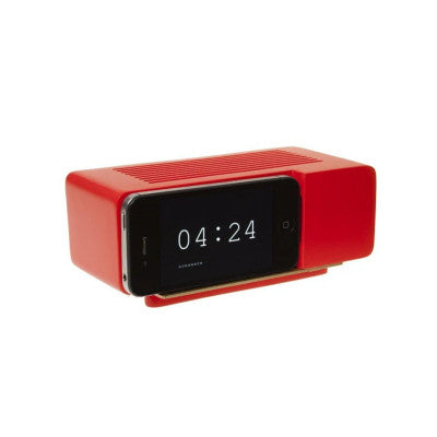 Areaware Alarm Dock Red