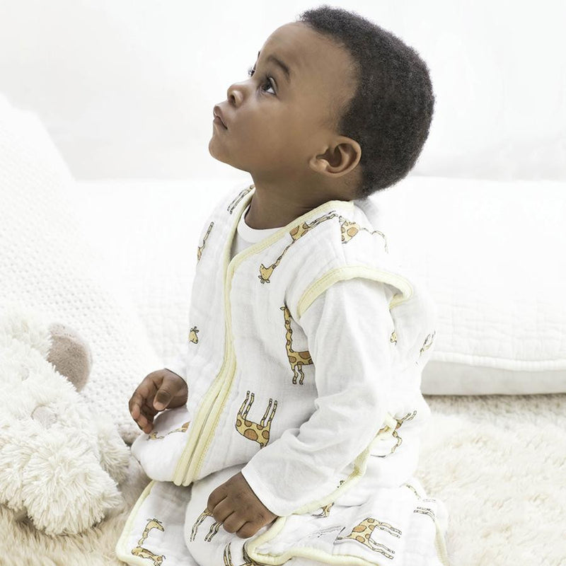 Aden + Anais Cozy Muslin Sleeping Bag - Jungle Jam, Giraffe