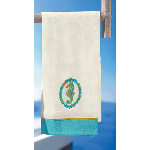 Grasslands Road Cotton Seahorse Tea Towel