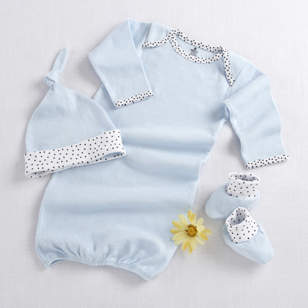 Baby Aspen "Welcome Home Baby!" 3-Piece Layette Set in Keepsake Gift Box