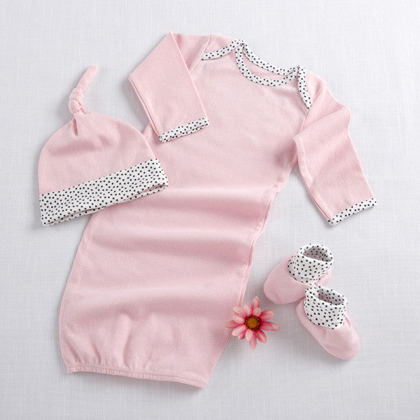 Baby Aspen "Welcome Home Baby!" 3-Piece Layette Set in Keepsake Gift Box