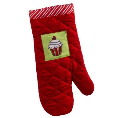 Grasslands Road Peppermint Oven Mitt with Spoon