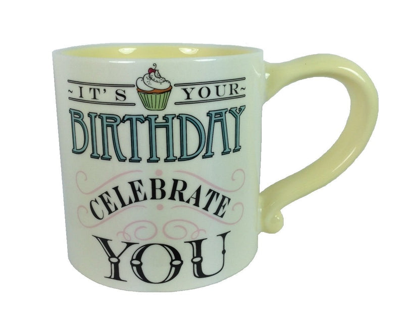 Grasslands Road Just Desserts - Happy Birthday Mug