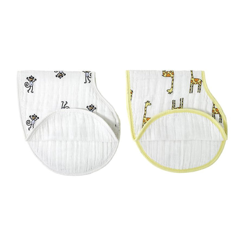 Aden + Anais Classic Burpy Bibs 2-Pack - Jungle Jam