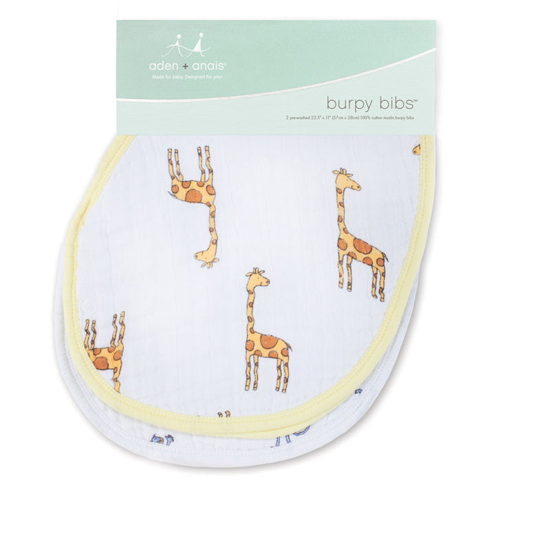 Aden + Anais Classic Burpy Bibs 2-Pack - Jungle Jam