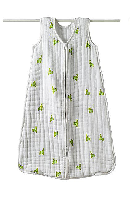 Aden + Anais Cozy Muslin Sleeping Bag - Mod About Baby, Frog