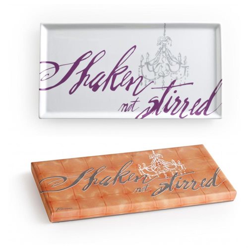 Rosanna Cocktails Rectangular Serving Tray