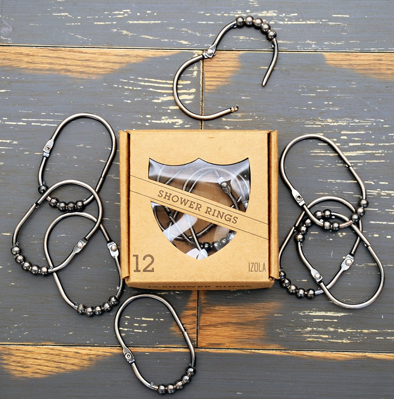 Izola Shower Curtain Rings (Set of 12)