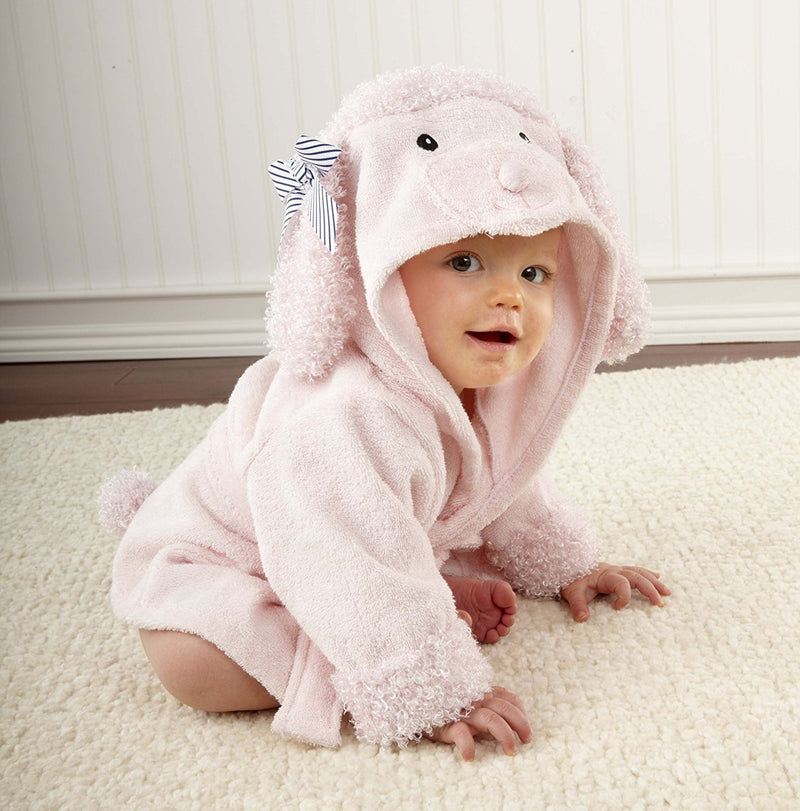 Baby Aspen Poodle Hooded Spa Robe