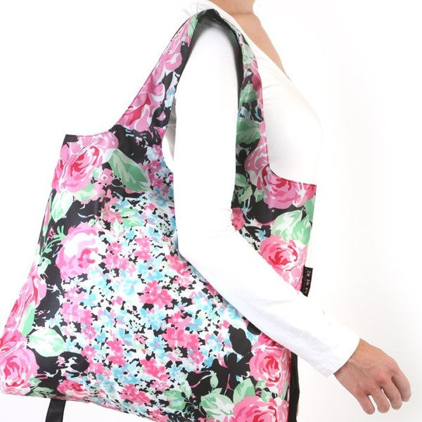 Envirosax Garden Party Bag - Roses & Pansies