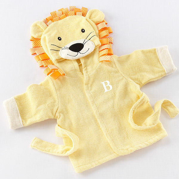 Baby Aspen "Big Top Bath Time" Lion Hooded Spa Robe