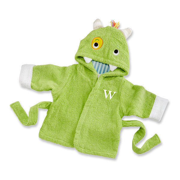 Baby Aspen "My Little Monster" Hooded Spa Robe