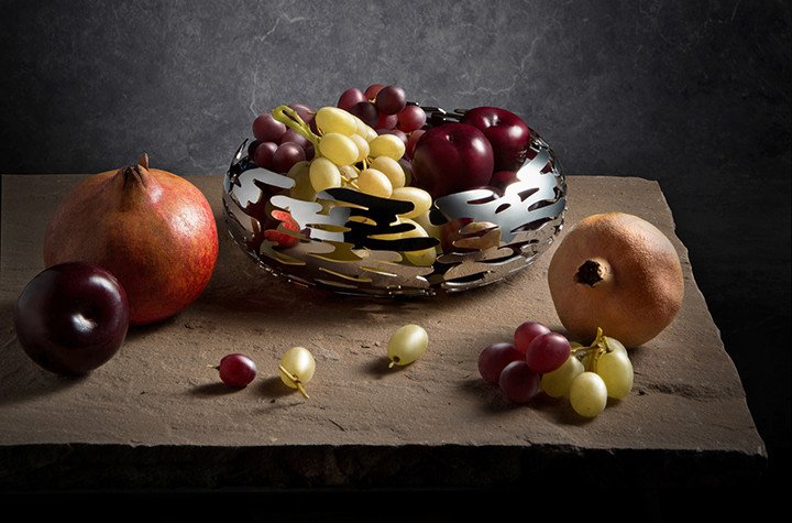 Alessi "Barknest" Round basket