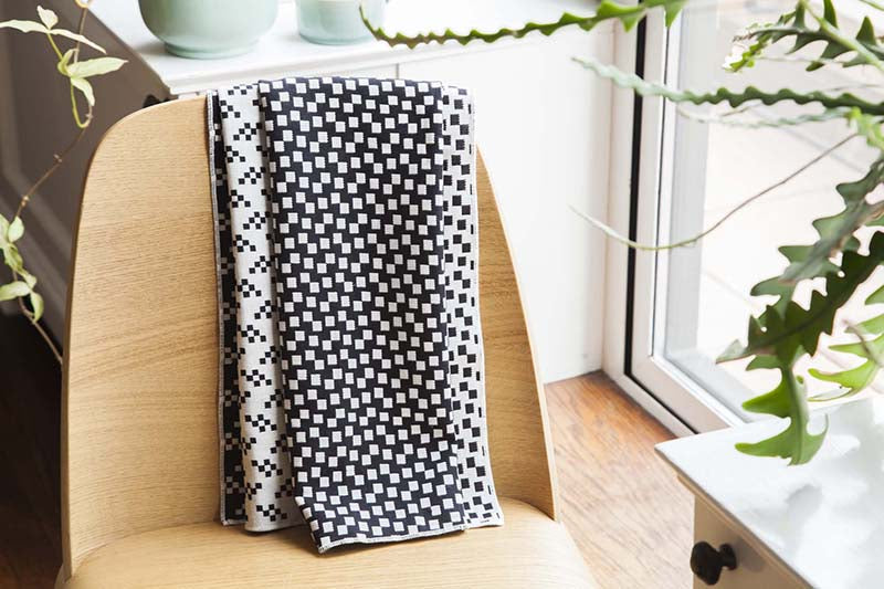 Areaware Bitmap Textiles Tea Towels - Bits and Static (Set of 2)