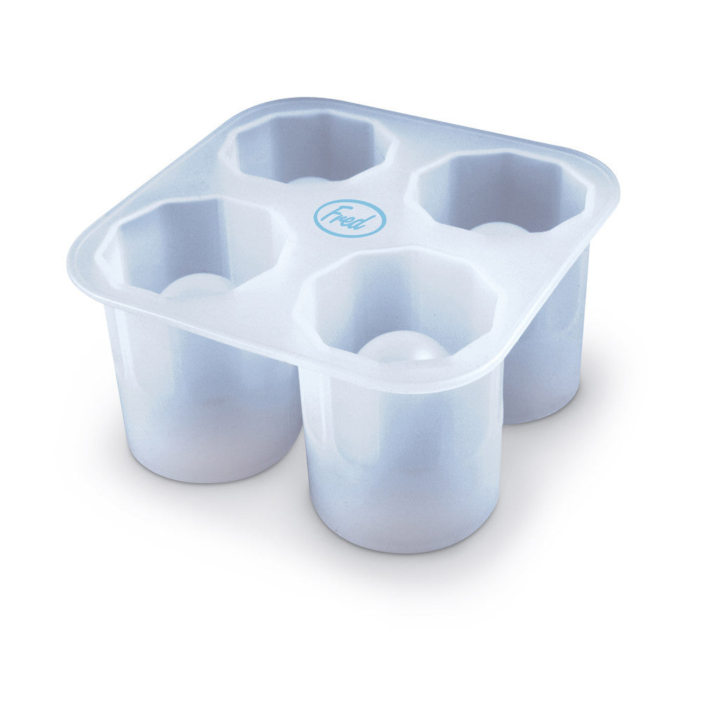 Fred & Friends Cool Shooters Shot Glass Ice Tray