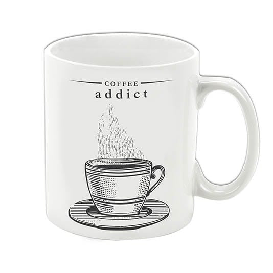 Gift Republic Coffee Addict Porcelain Mug