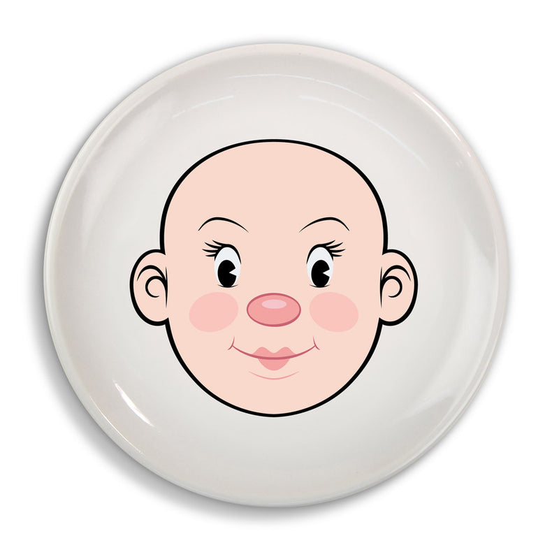 Fred & Friends Ms Food Face Dinner Plate
