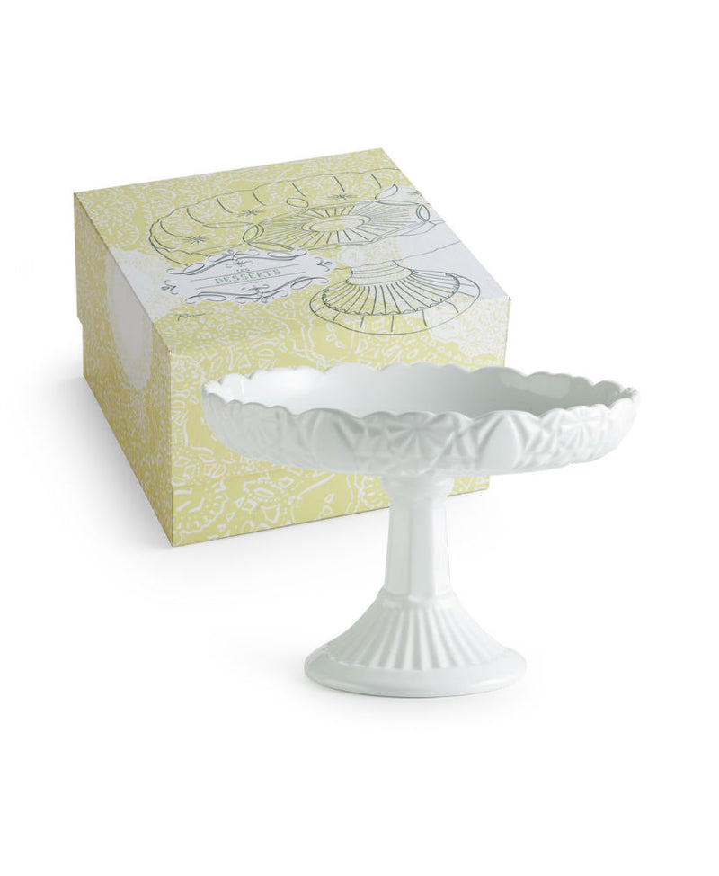 Rosanna Les Desserts Pedestal Round Rimmed