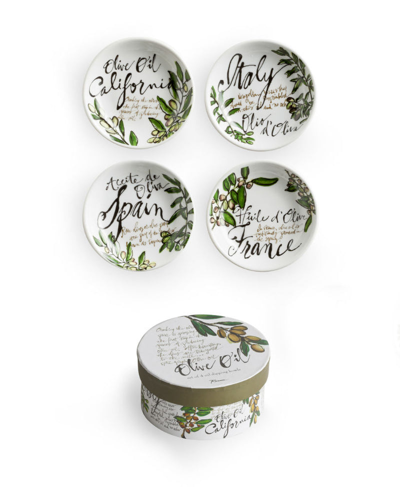 Rosanna Olive Oil Dipping Dishes Set of 4