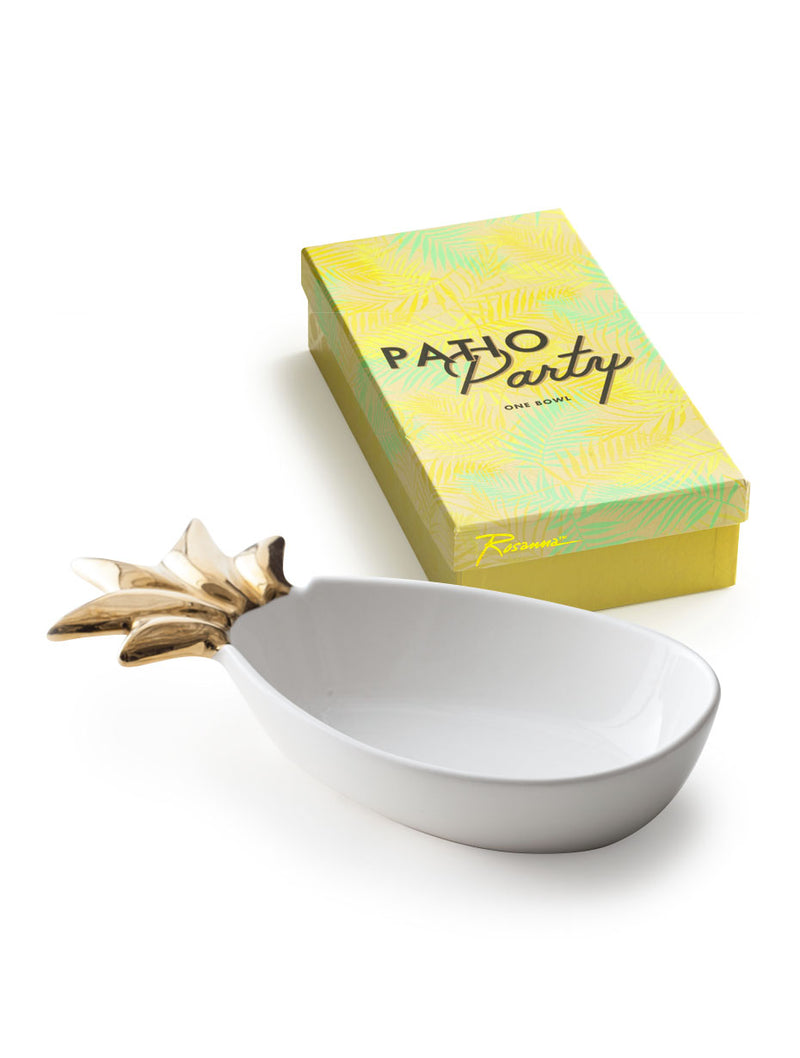 Rosanna Patio Party Serving Bowl Pineapple Small
