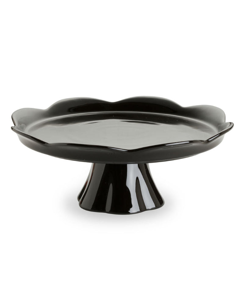 Rosanna Rococo Noir Black Pedestal Large