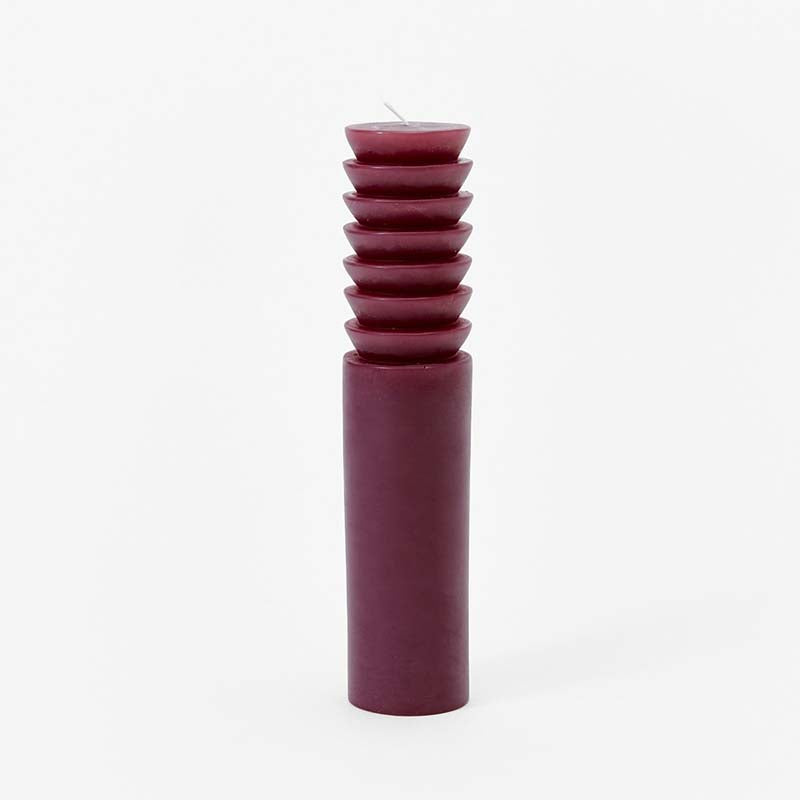 Areaware Totem Candles - Plum