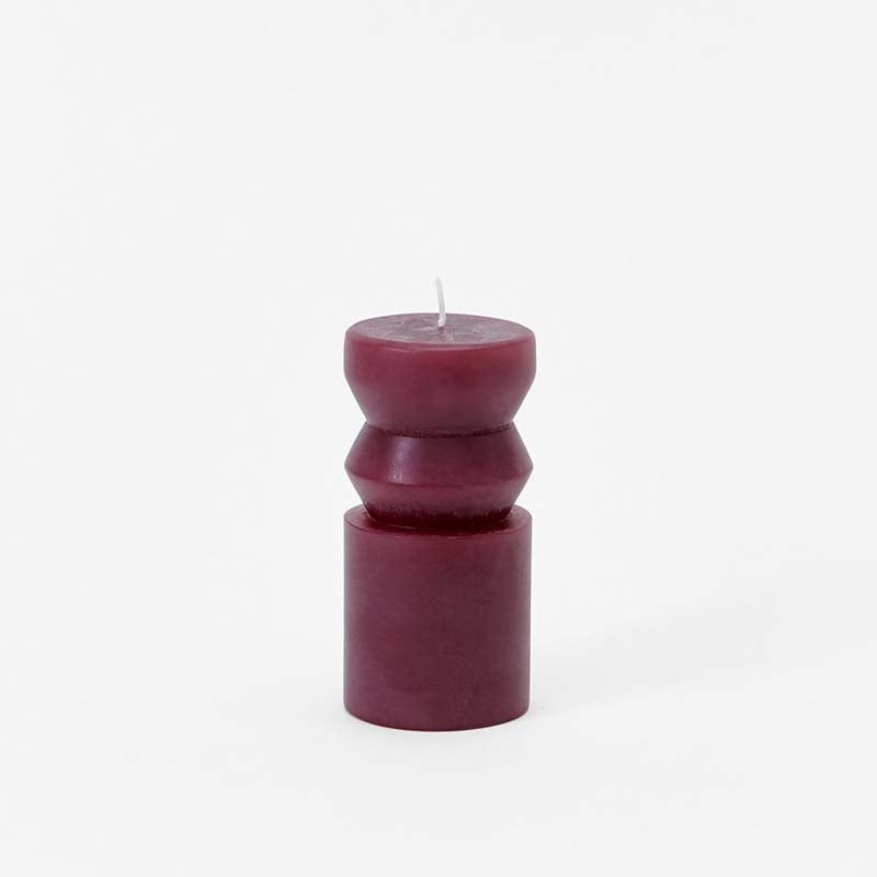 Areaware Totem Candles - Plum
