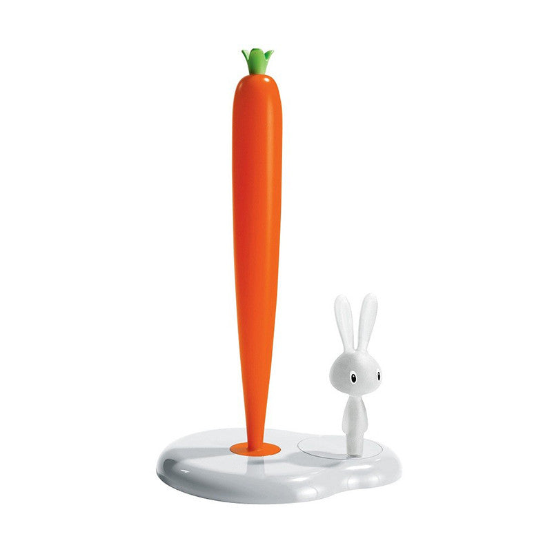 Alessi "Bunny & Carrot" 13.5 Inch Paper Towel Holder