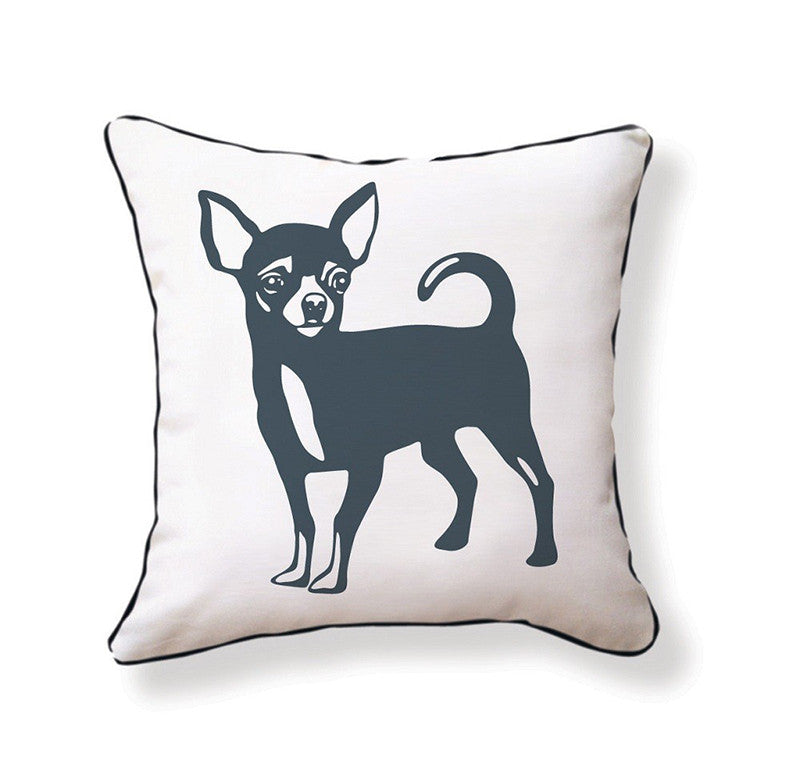 Naked Décor Chihuahua Pillow