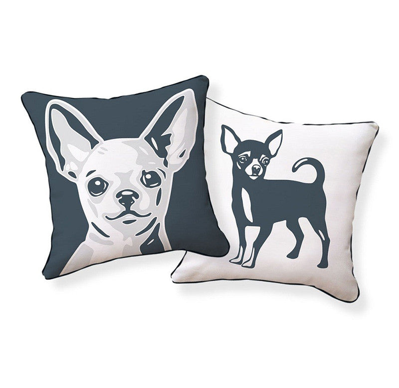 Naked Décor Chihuahua Pillow