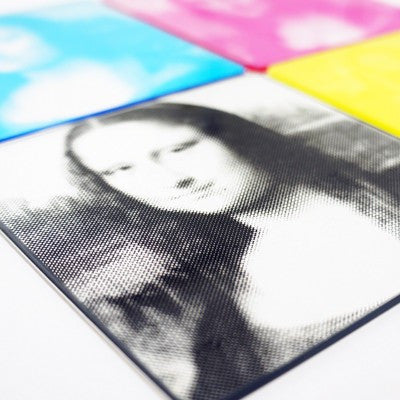 MollaSpace CMYK Color Printed Coasters
