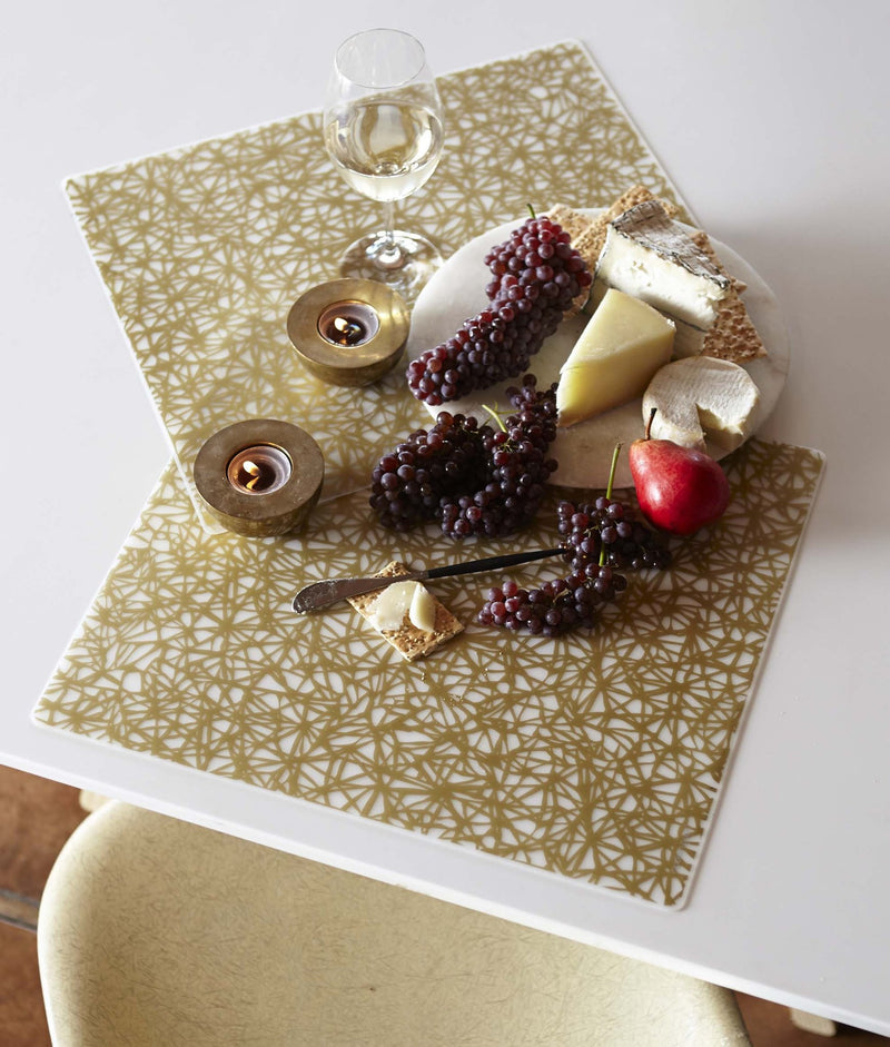 Modern-Twist Gold Twine Placemat