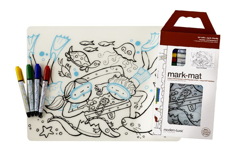Modern-Twist Kidz Treasure Chest + Markers