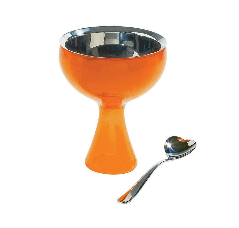 Alessi "Big Love" Ice Cream Bowl with Spoon