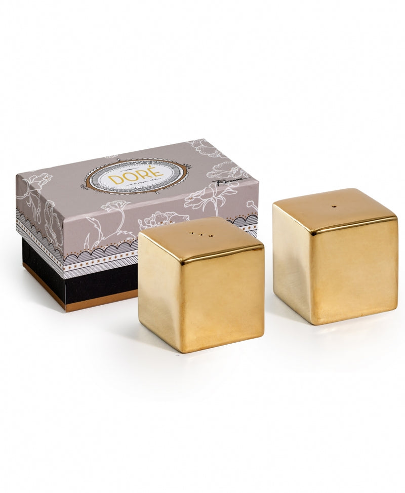 Rosanna Dore' Square Salt & Pepper Shakers