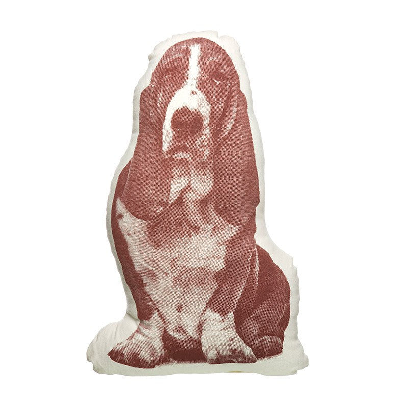 Areaware Basset Hound Mini Cushion