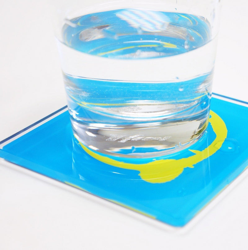 MollaSpace Stained Coasters (Set of 4)