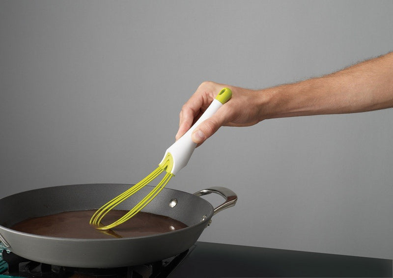 Joseph Joseph Twist 2-In-1 Whisk (Grey/Green)